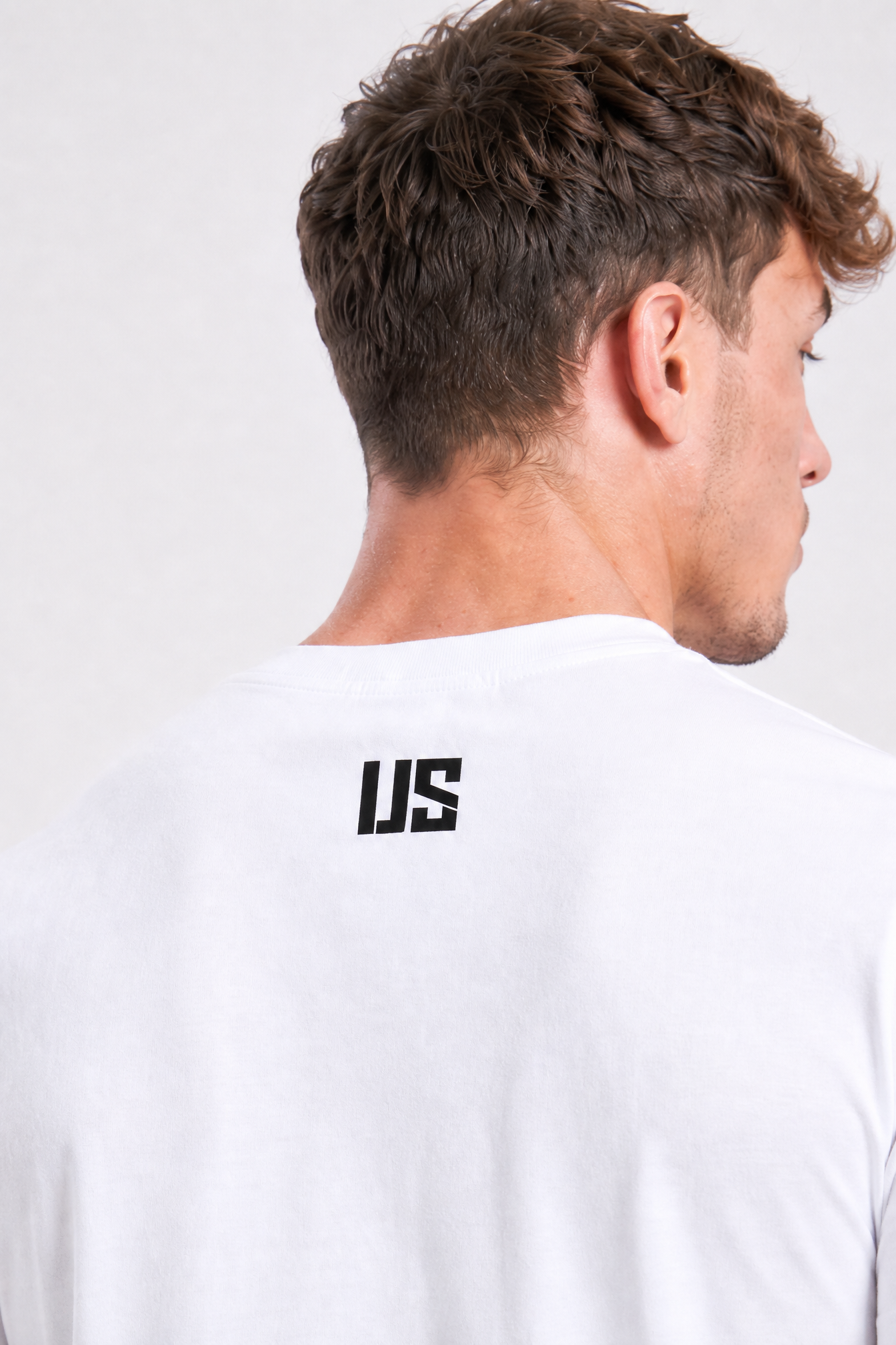 T-shirt bezszwowy bawełniany biały US Tampa