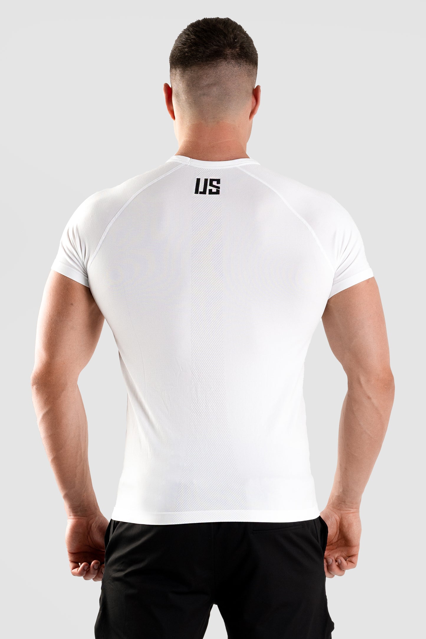 T-shirt bezszwowy techniczny biały Colorado