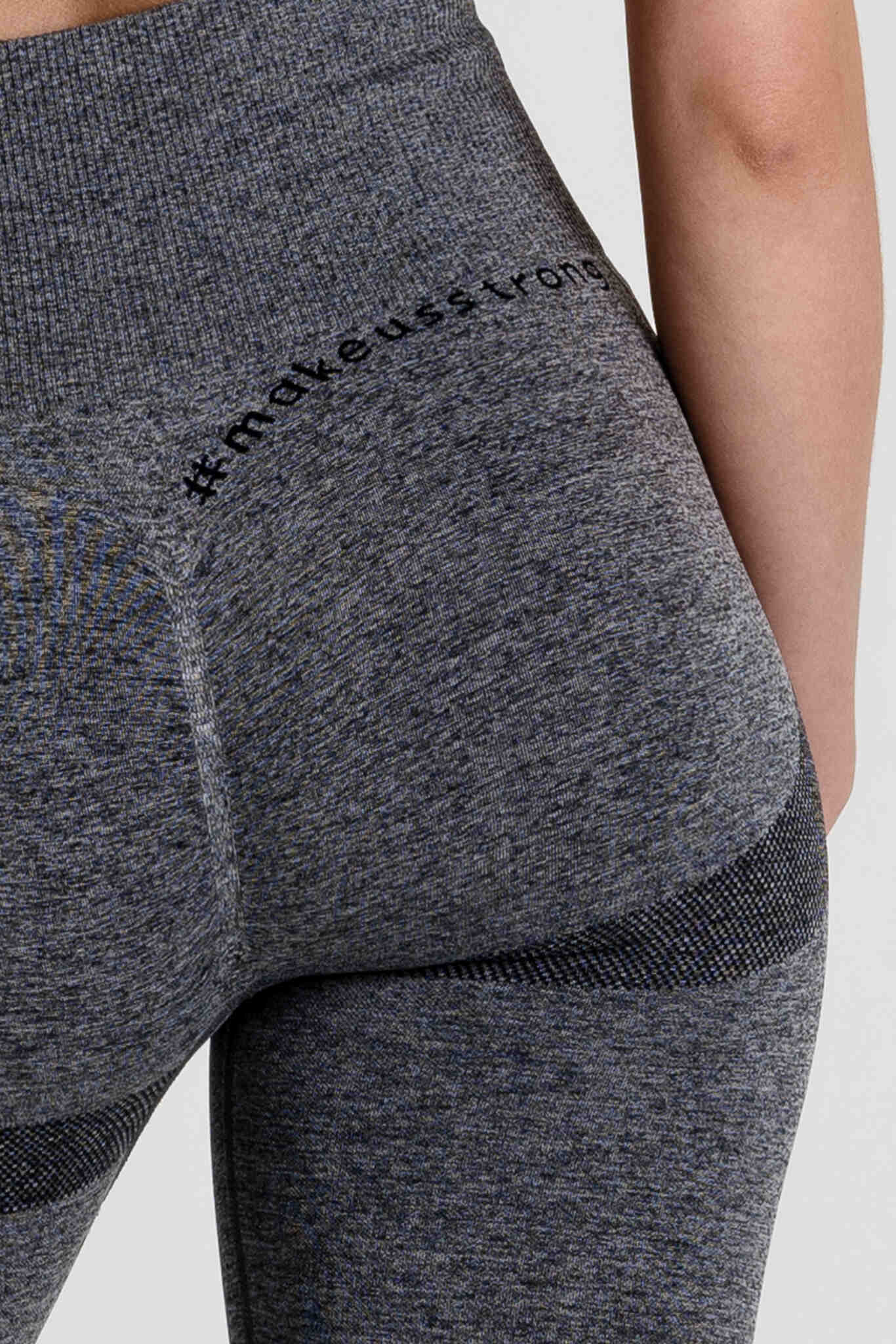 Legginsy bezszwowe PUSH UP czarne Florence