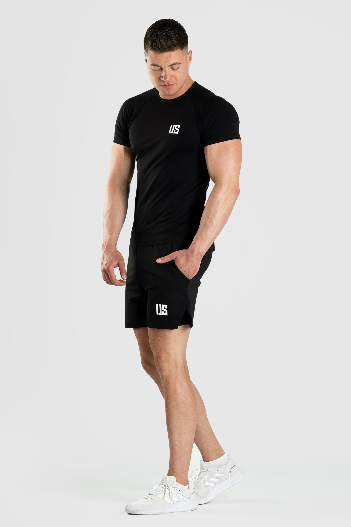 T-shirt bezszwowy techniczny czarny Colorado