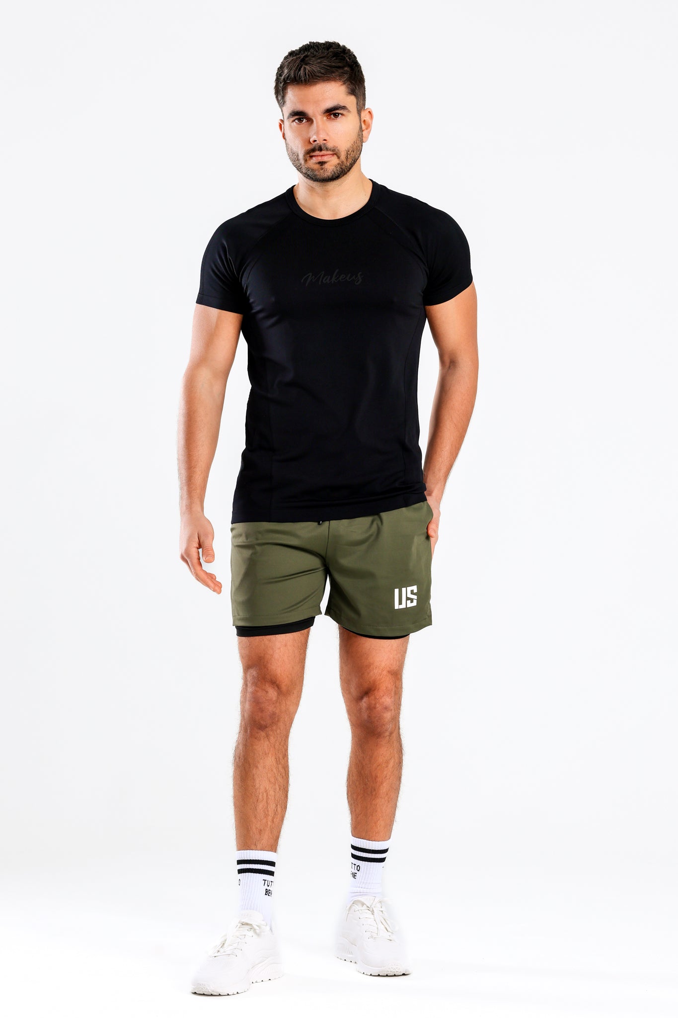 T-shirt bezszwowy techniczny PRO czarny Colorado III