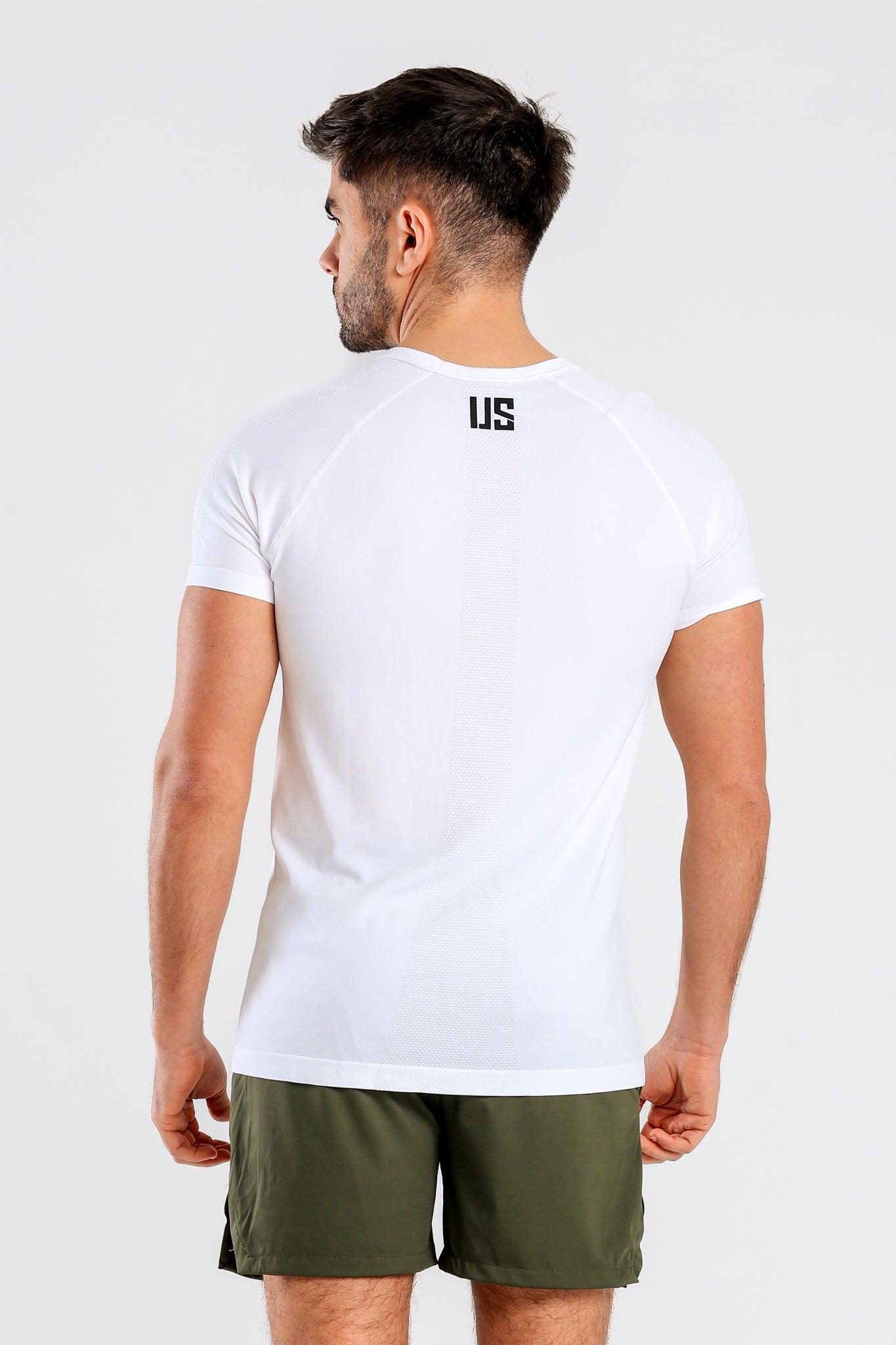 T-shirt bezszwowy techniczny PRO biały Colorado III
