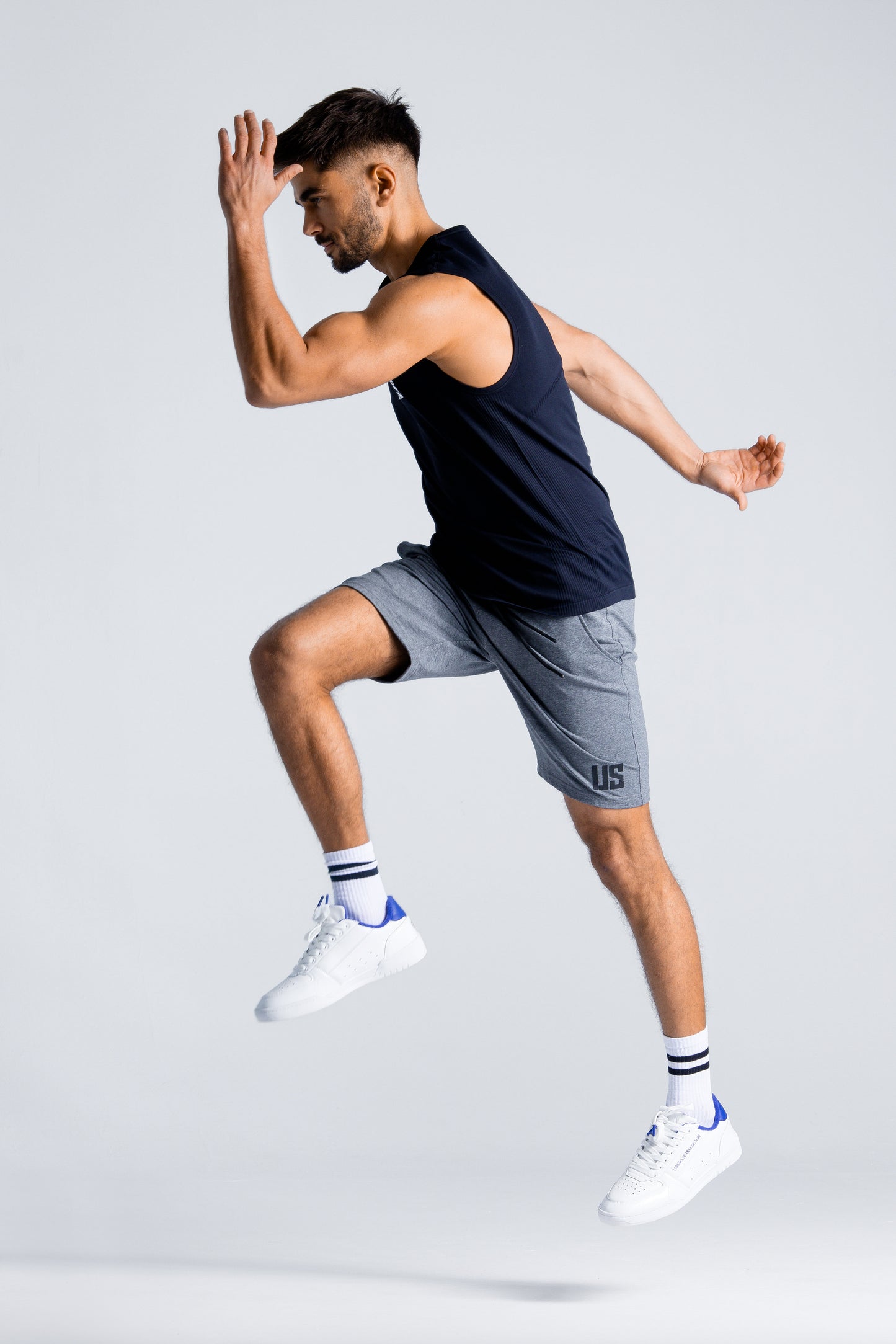 Krótkie spodenki dresowe szare Portland