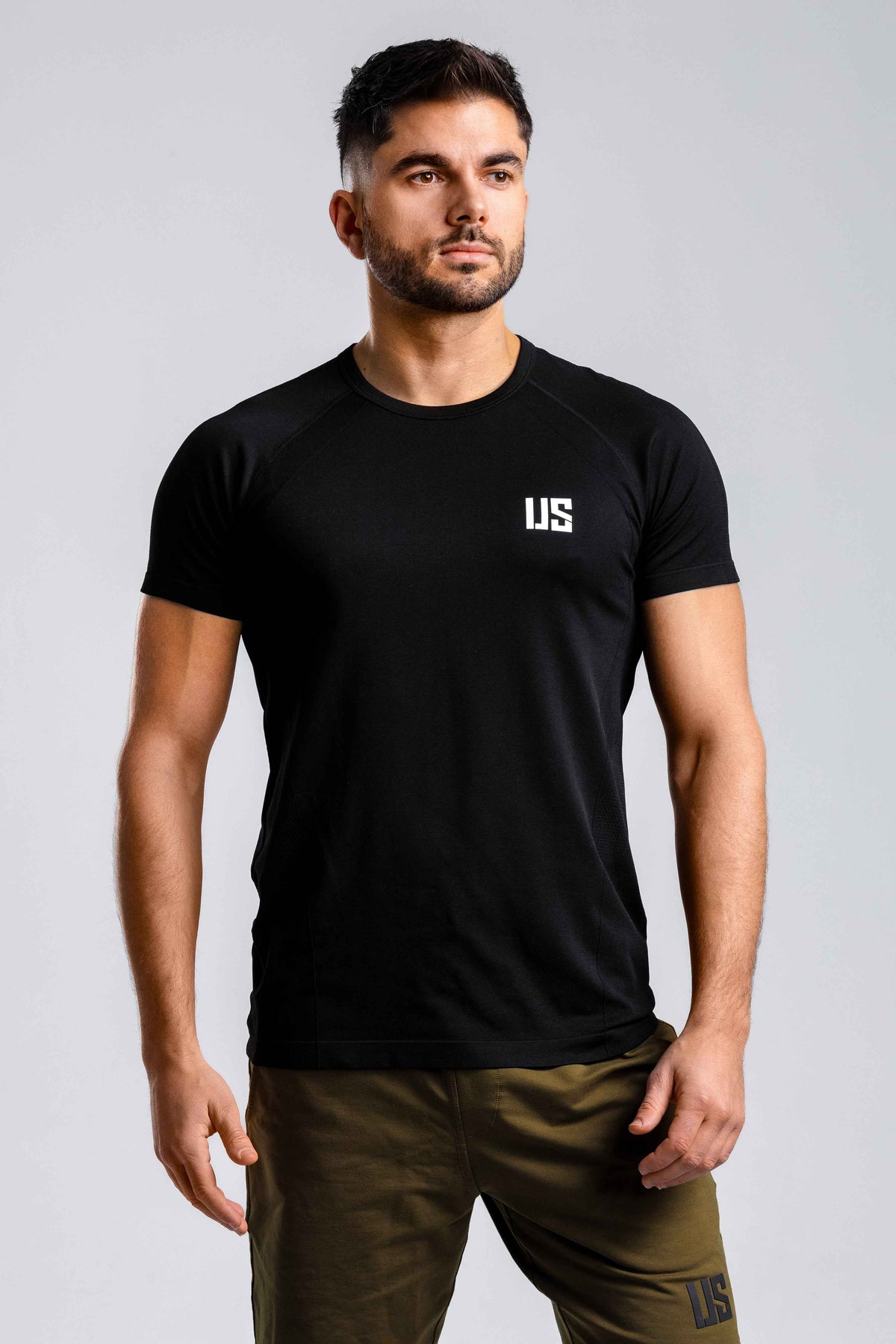T-shirt bezszwowy techniczny czarny Colorado Beast
