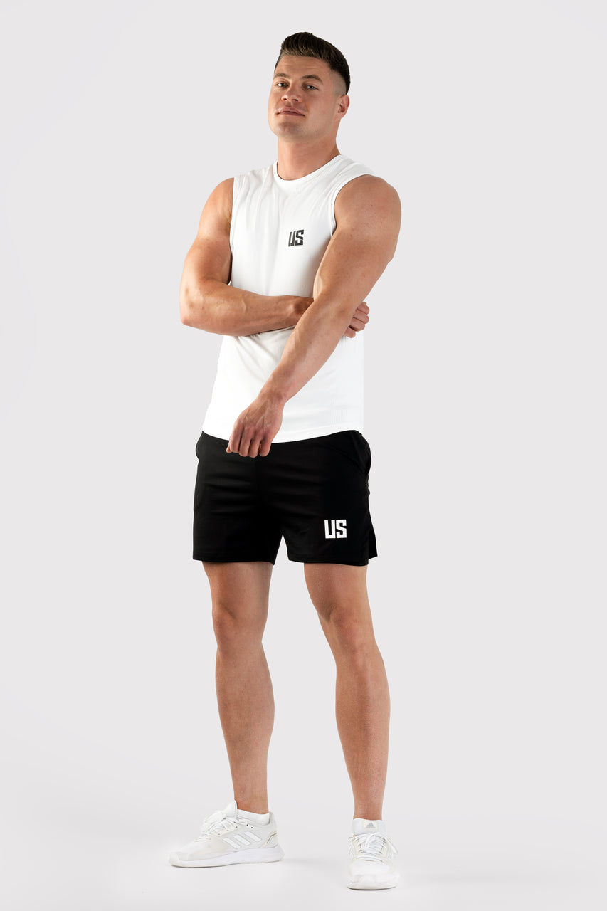 Tank Top bezszwowy techniczny biały Denver