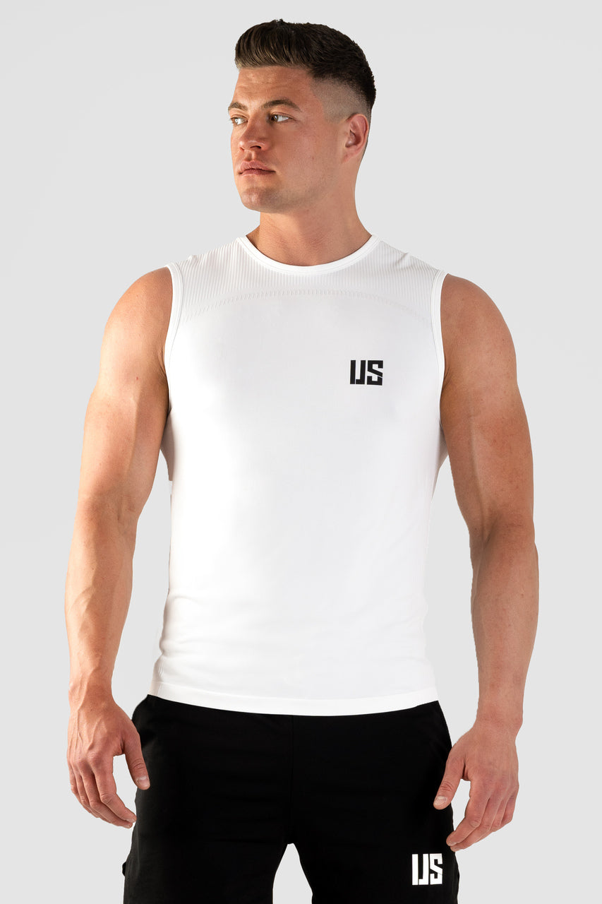 Zestaw męski tank top bezszwowy Denver/DNV + spodenki bawełniane Portland
