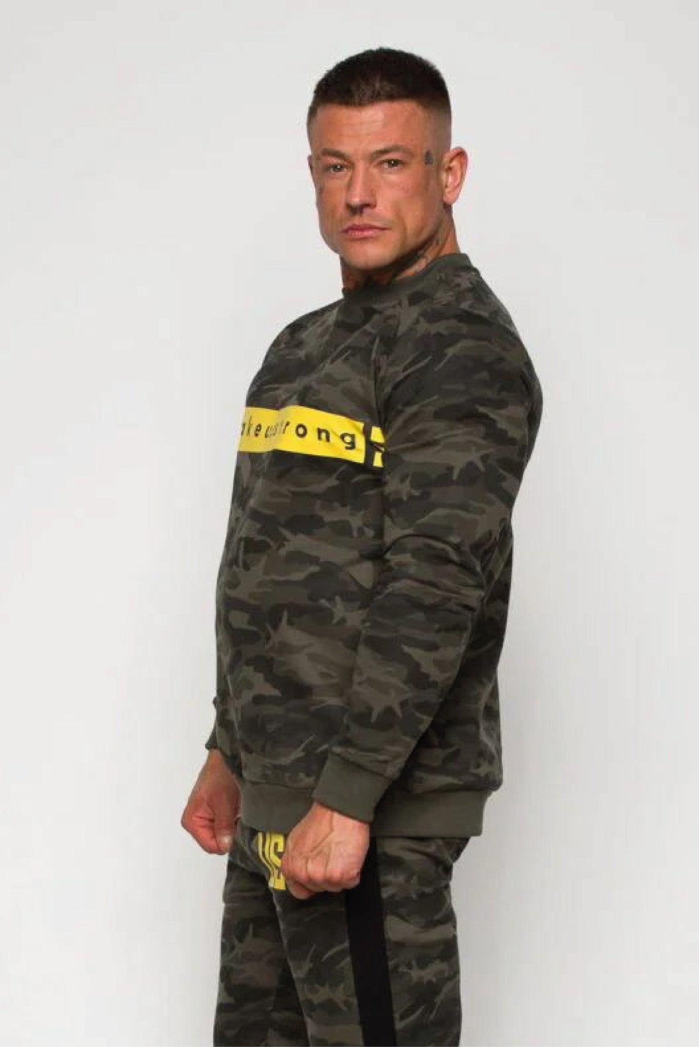 Bluza dresowa męska z logo moro Nashville