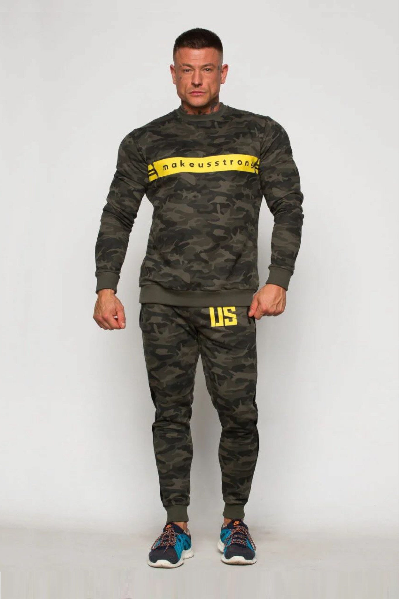Bluza dresowa męska z logo moro Nashville