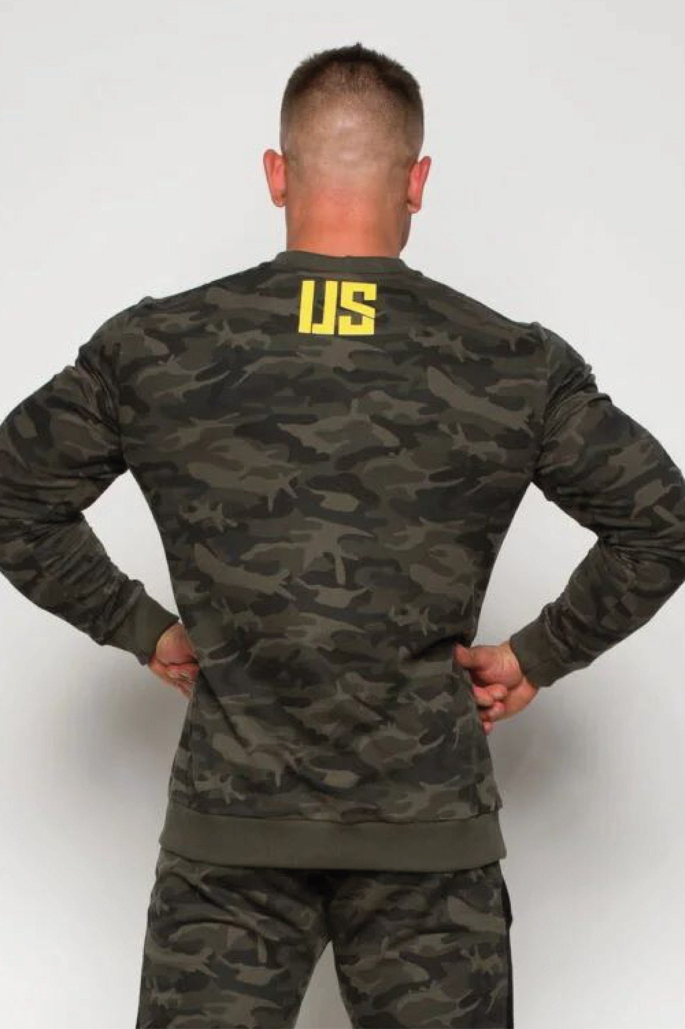 Bluza dresowa męska z logo moro Nashville