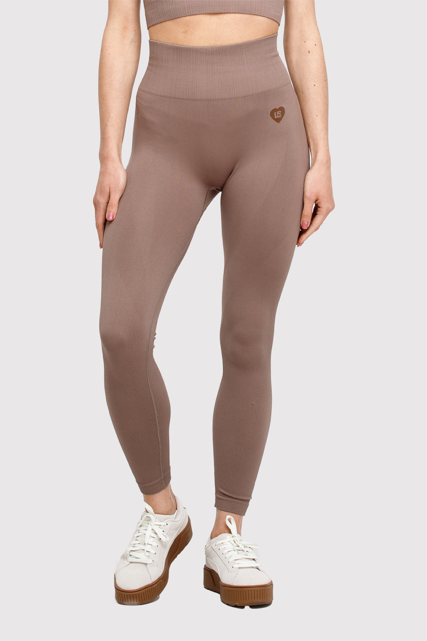 Legginsy bezszwowe sportowe choco Soho