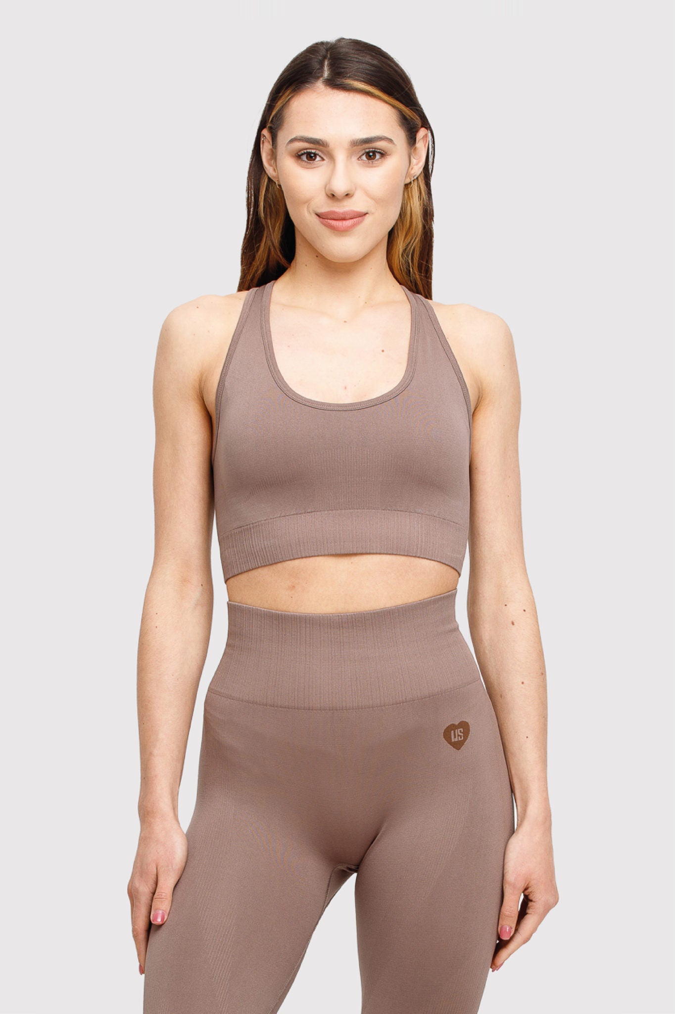Biustonosz bezszwowy sportowy choco Soho