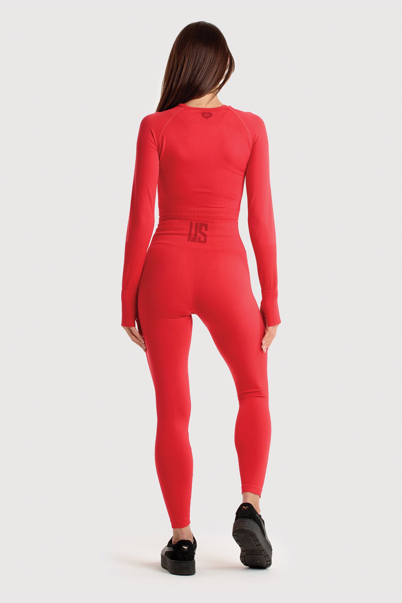 Rashguard bezszwowy sportowy czerwony Soho