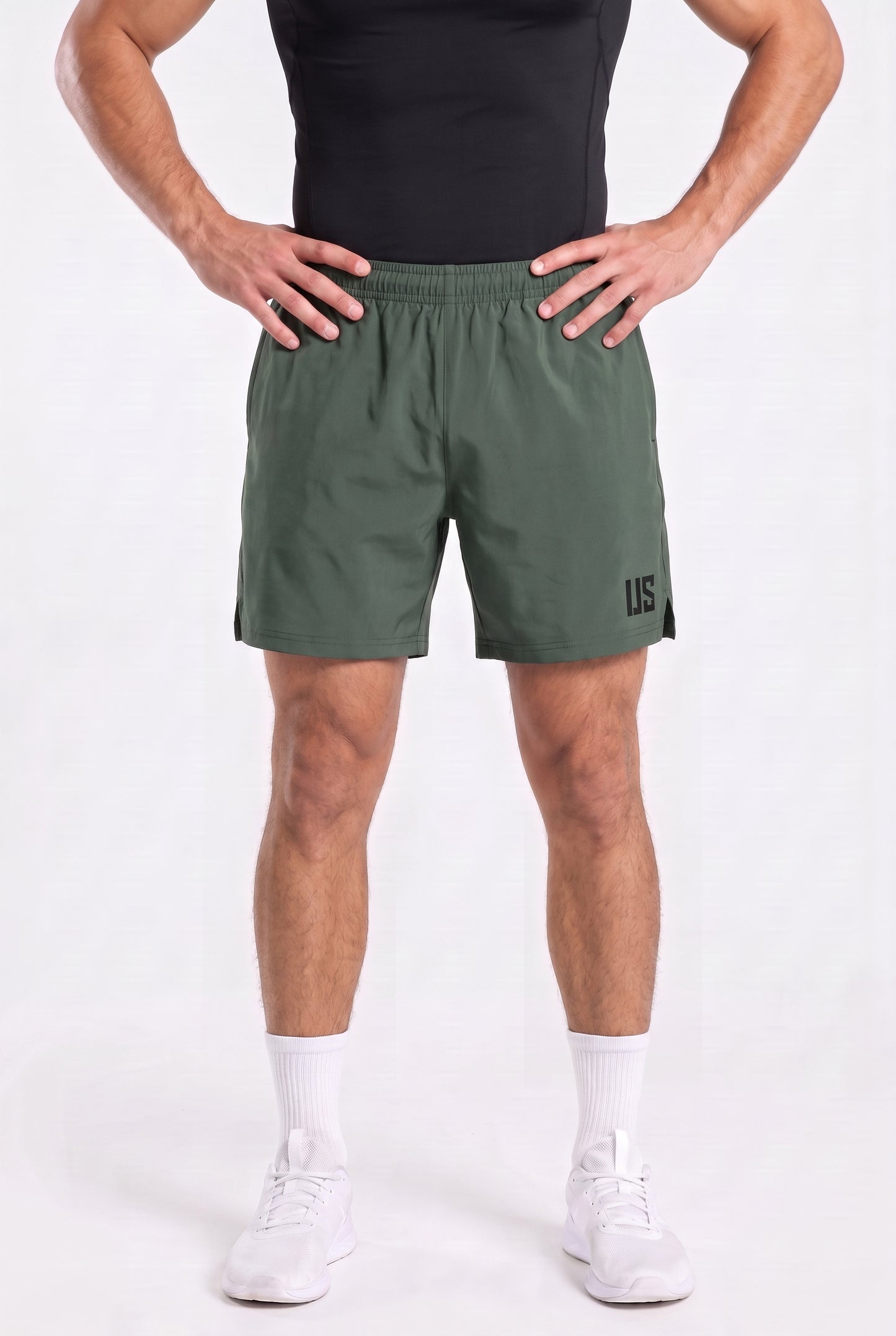 Spodenki męskie techniczne PRO khaki - Camp Racer