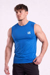 Tank Top męski kobaltowy bezszwowy