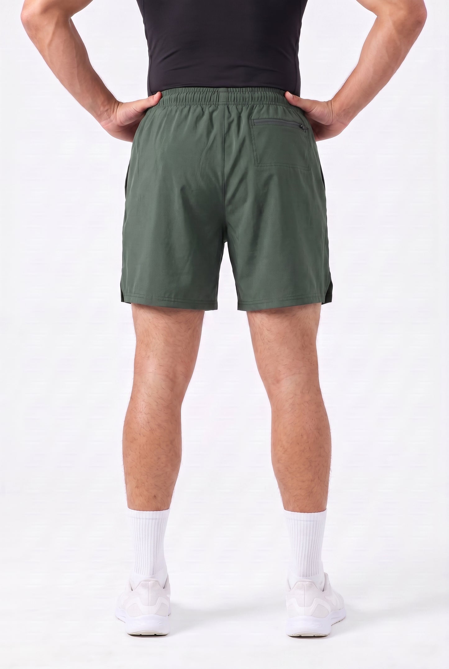 Spodenki męskie techniczne PRO khaki - Camp Racer