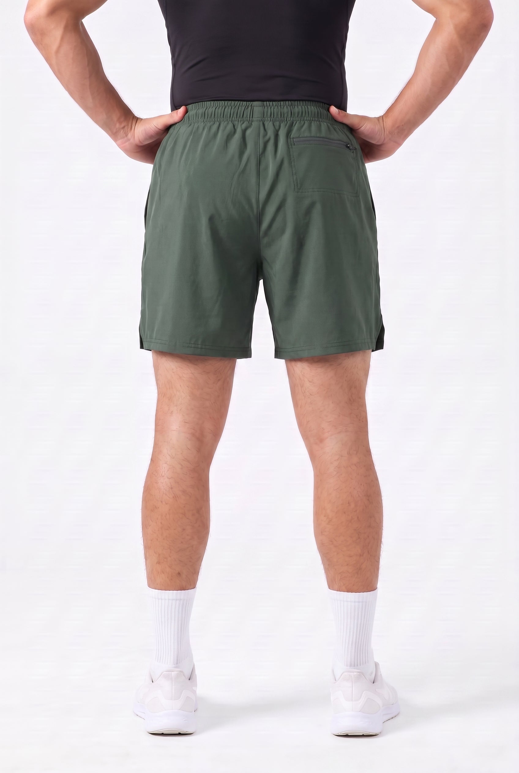 Spodenki męskie techniczne PRO khaki - Camp Racer