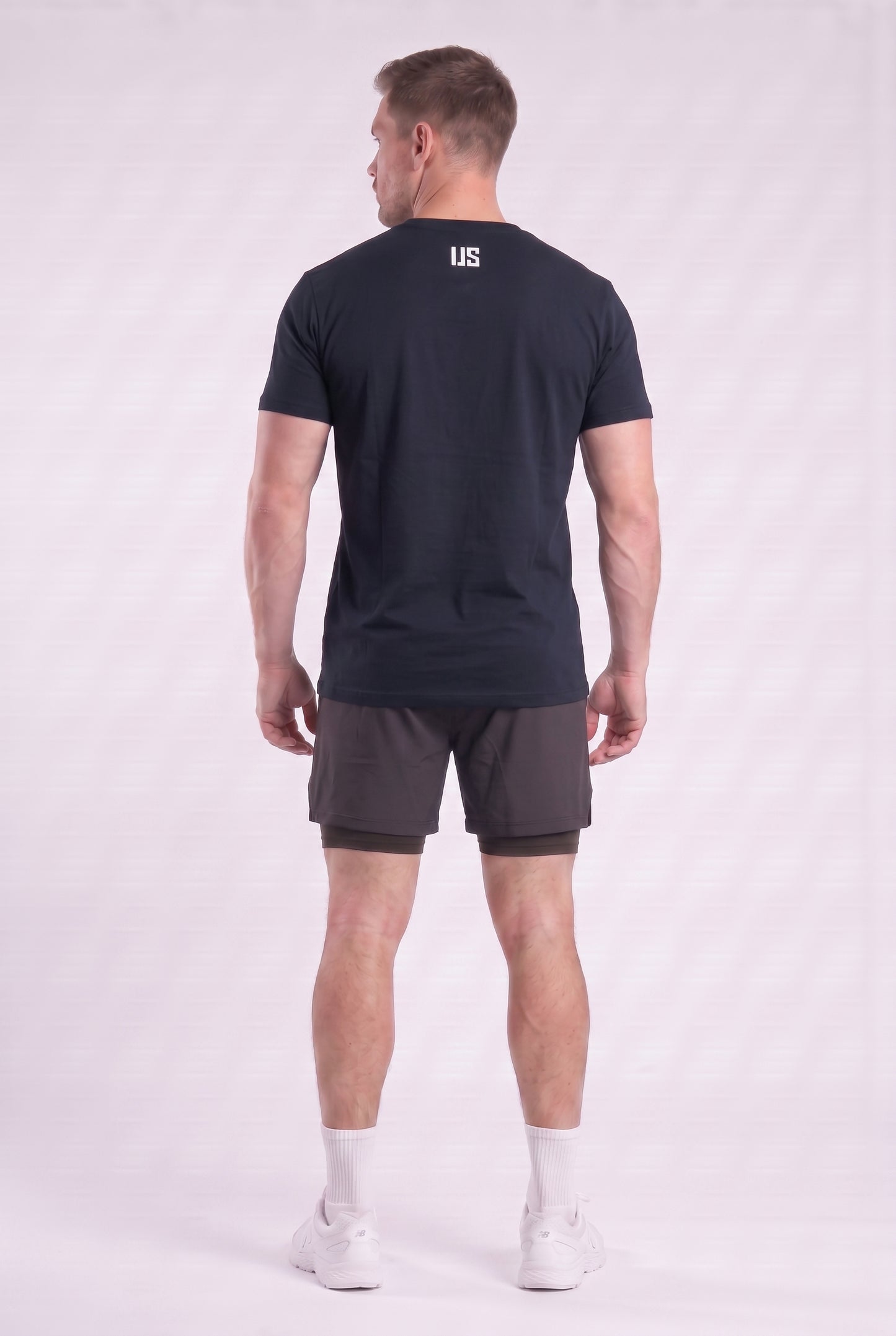 T-shirt bezszwowy bawełniany granatowy MAKEUS Tampa