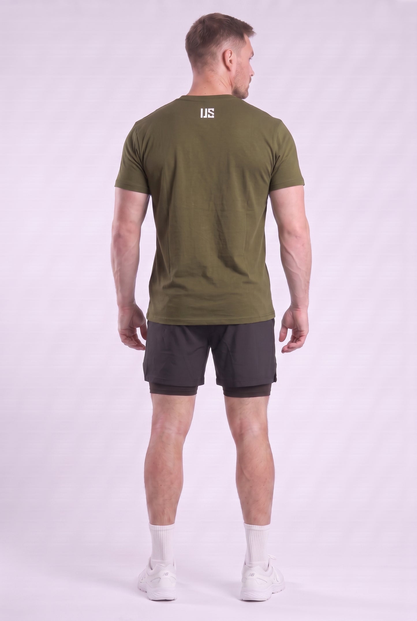 T-shirt bezszwowy bawełniany forest green MAKEUS Tampa