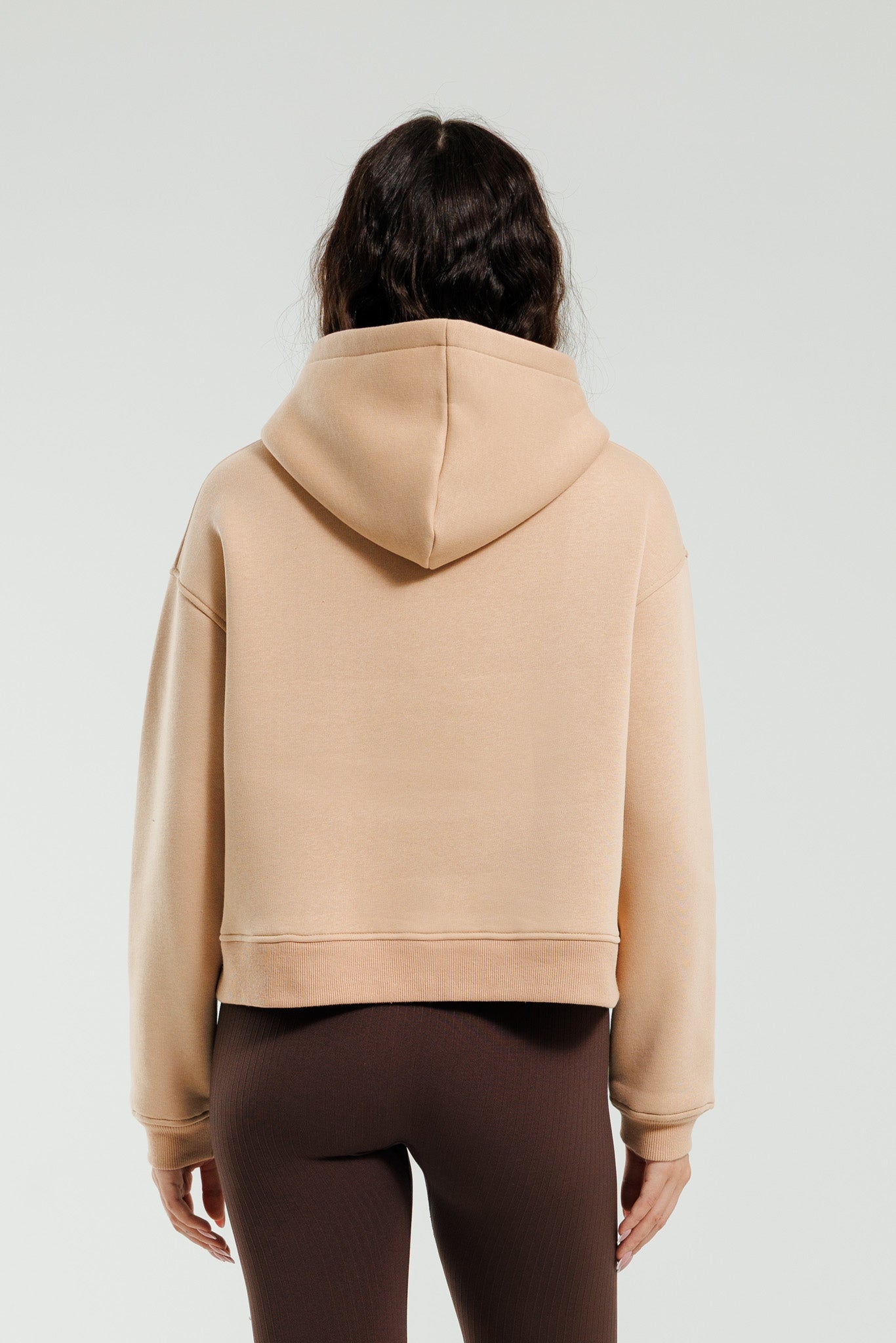 Bluza dresowa z kapturem beżowa Everly