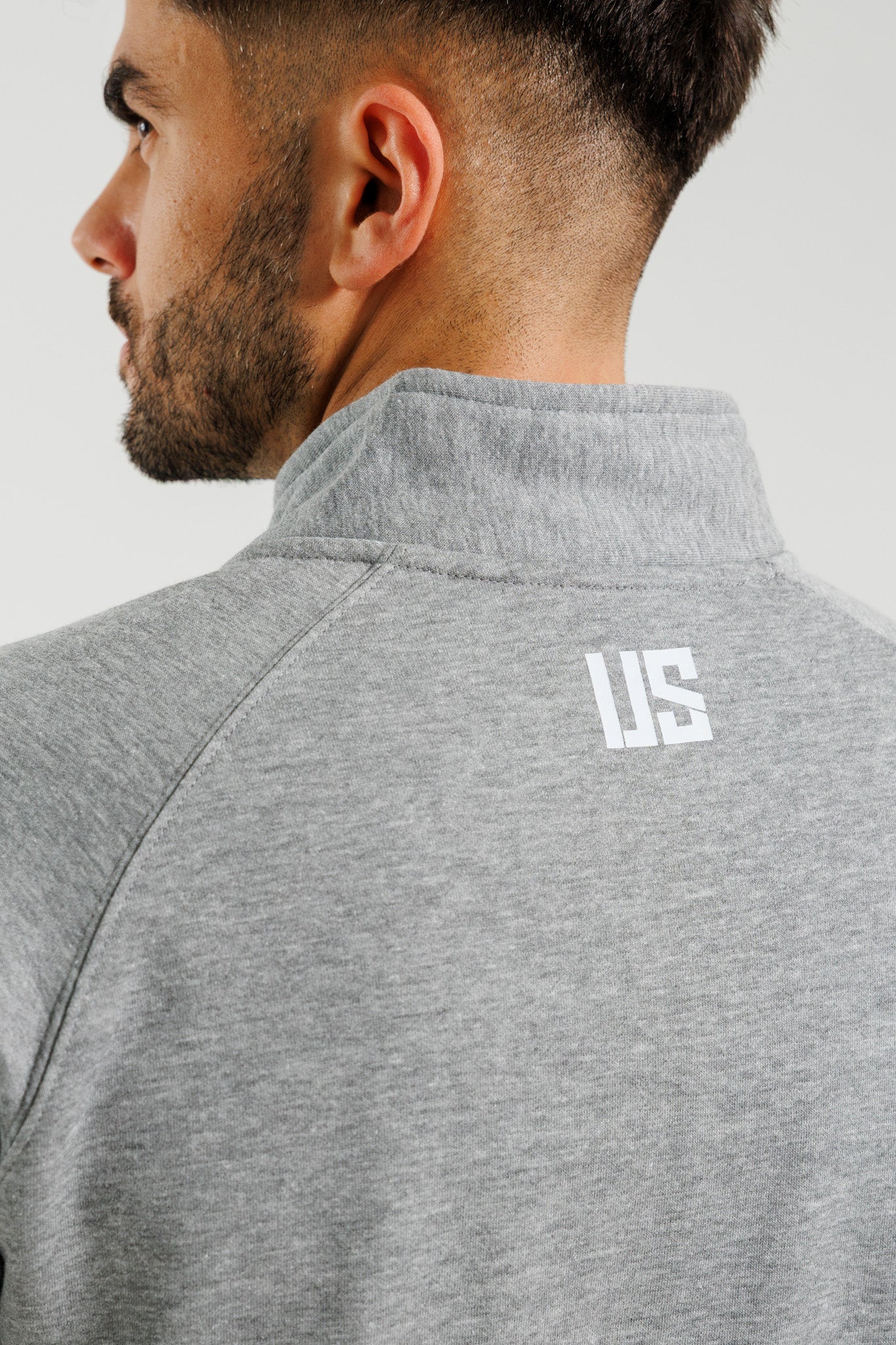 Bluza dresowa męska bluza rozpinana szara Bryce