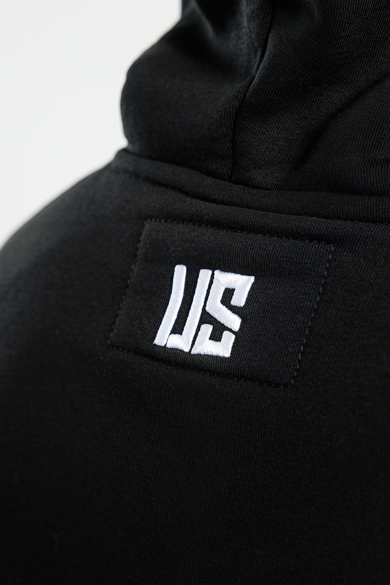 Męska bluza dresowa z kapturem ocieplana czarna Hudson