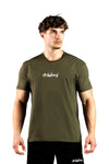 T-shirt bezszwowy bawełniany forest green MAKEUS Tampa