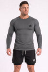 Longsleeve bezszwowy techniczny PRO grafitowy Columbia