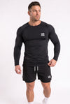 Longsleeve bezszwowy techniczny PRO czarny Columbia