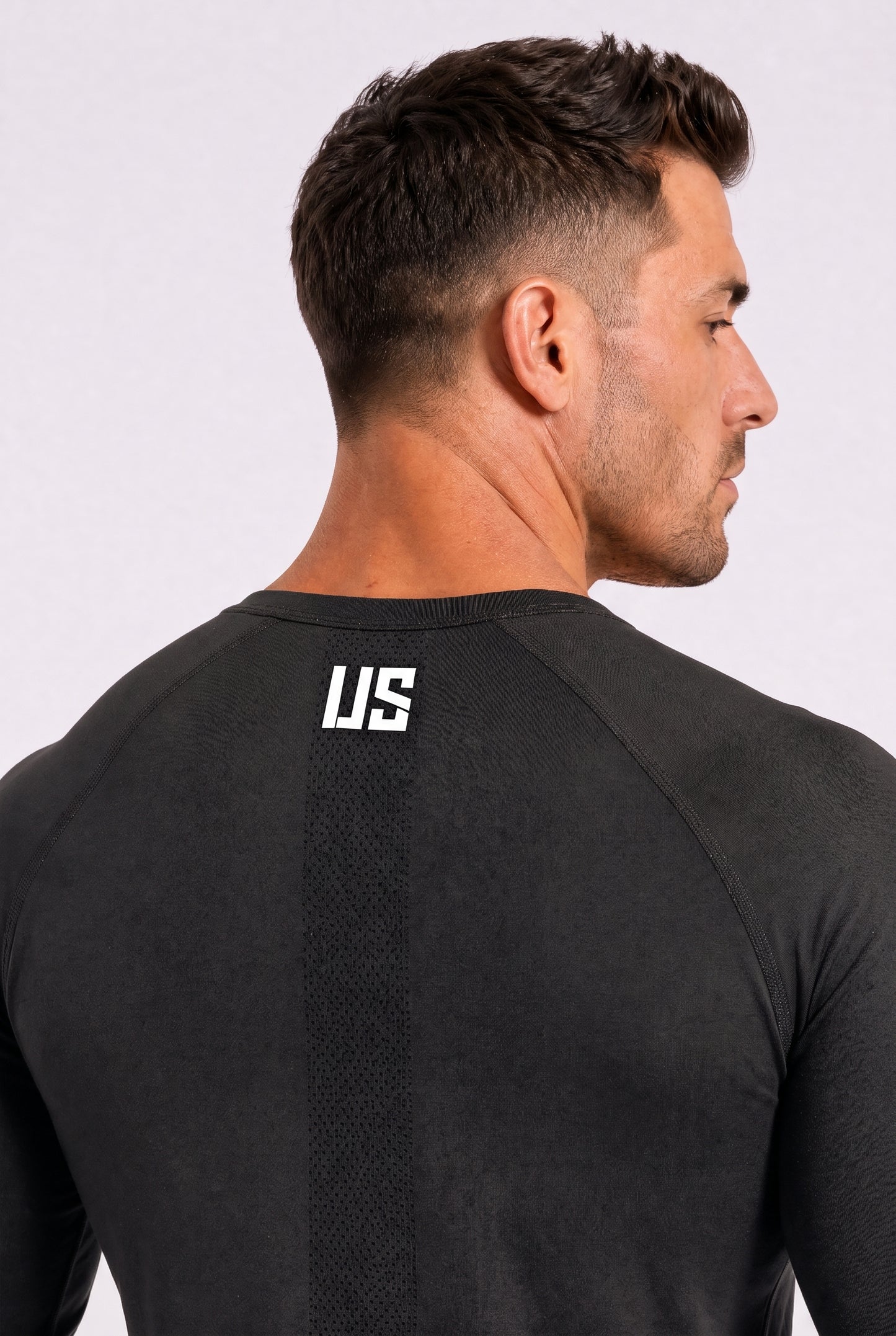 Longsleeve bezszwowy techniczny PRO czarny Columbia