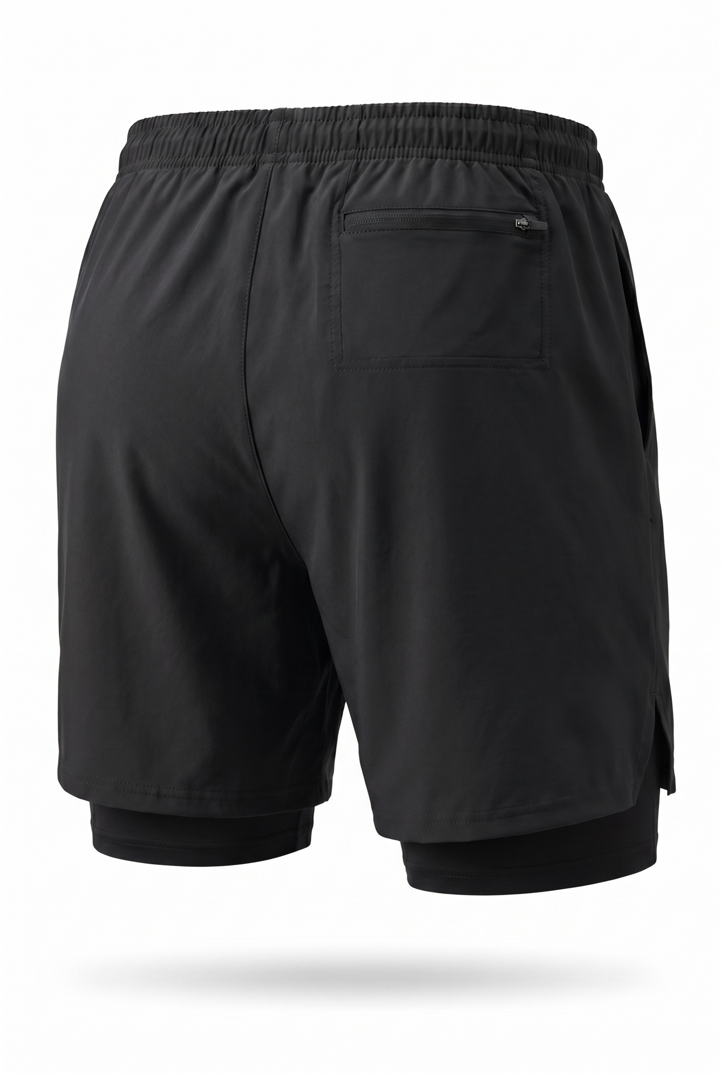 Spodenki do biegania PRO szybkoschnące czarne Camp Runner