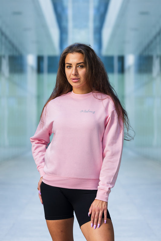 Bluza dresowa damska różowa Marietta
