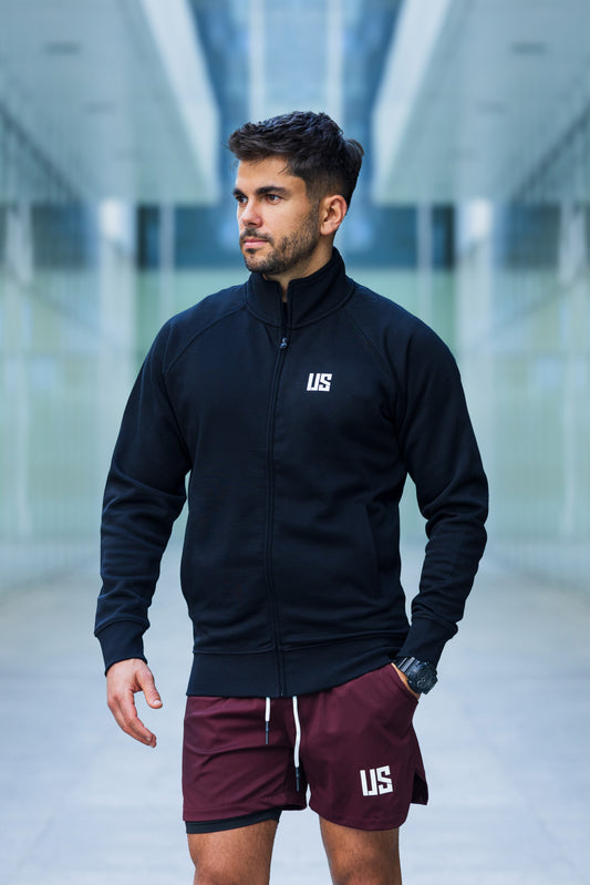 Bluza dresowa męska bluza rozpinana granatowa Bryce