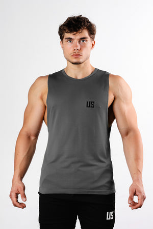 Tank Top bezszwowy techniczny grafitowy DNV