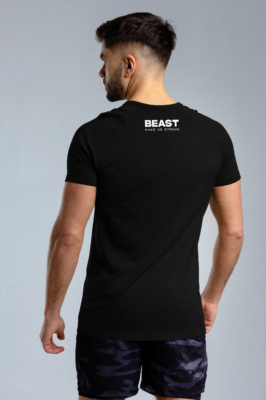 T-shirt bezszwowy Colorado Beast czarny
