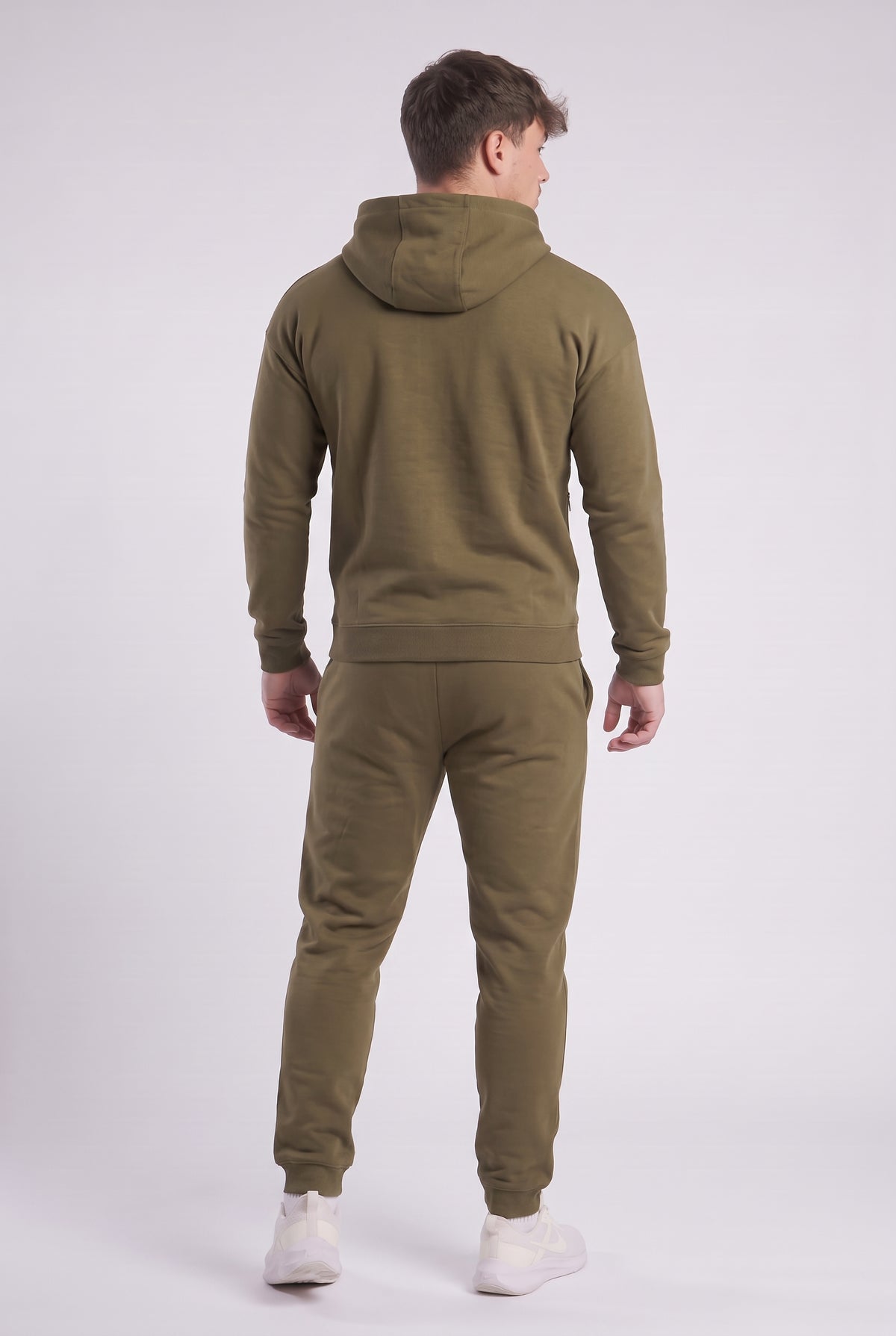 Spodnie dresowe męskie joggery khaki - Richmond