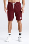 Krótkie spodenki dresowe bordowe Portland