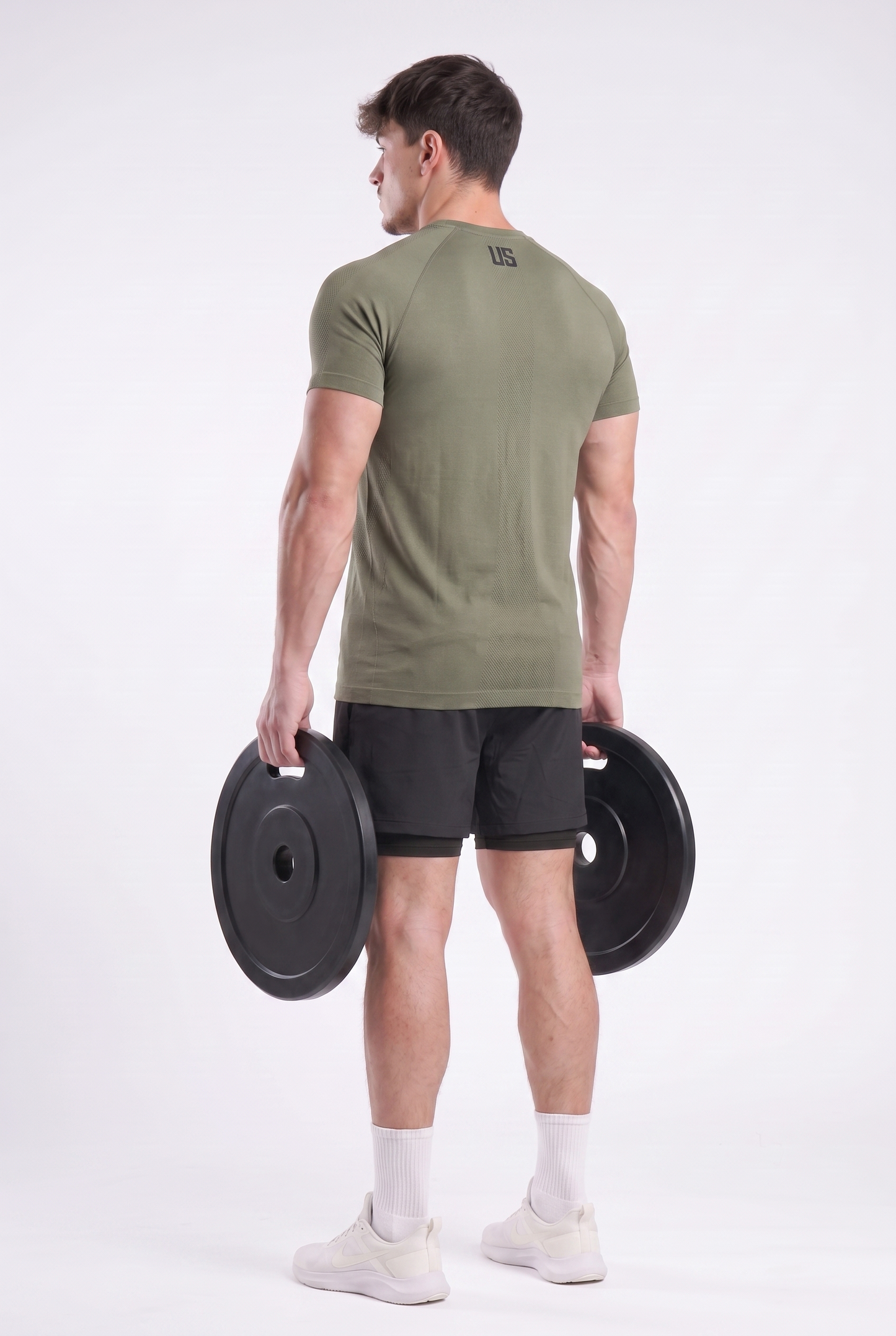 T-shirt bezszwowy techniczny PRO force green Colorado