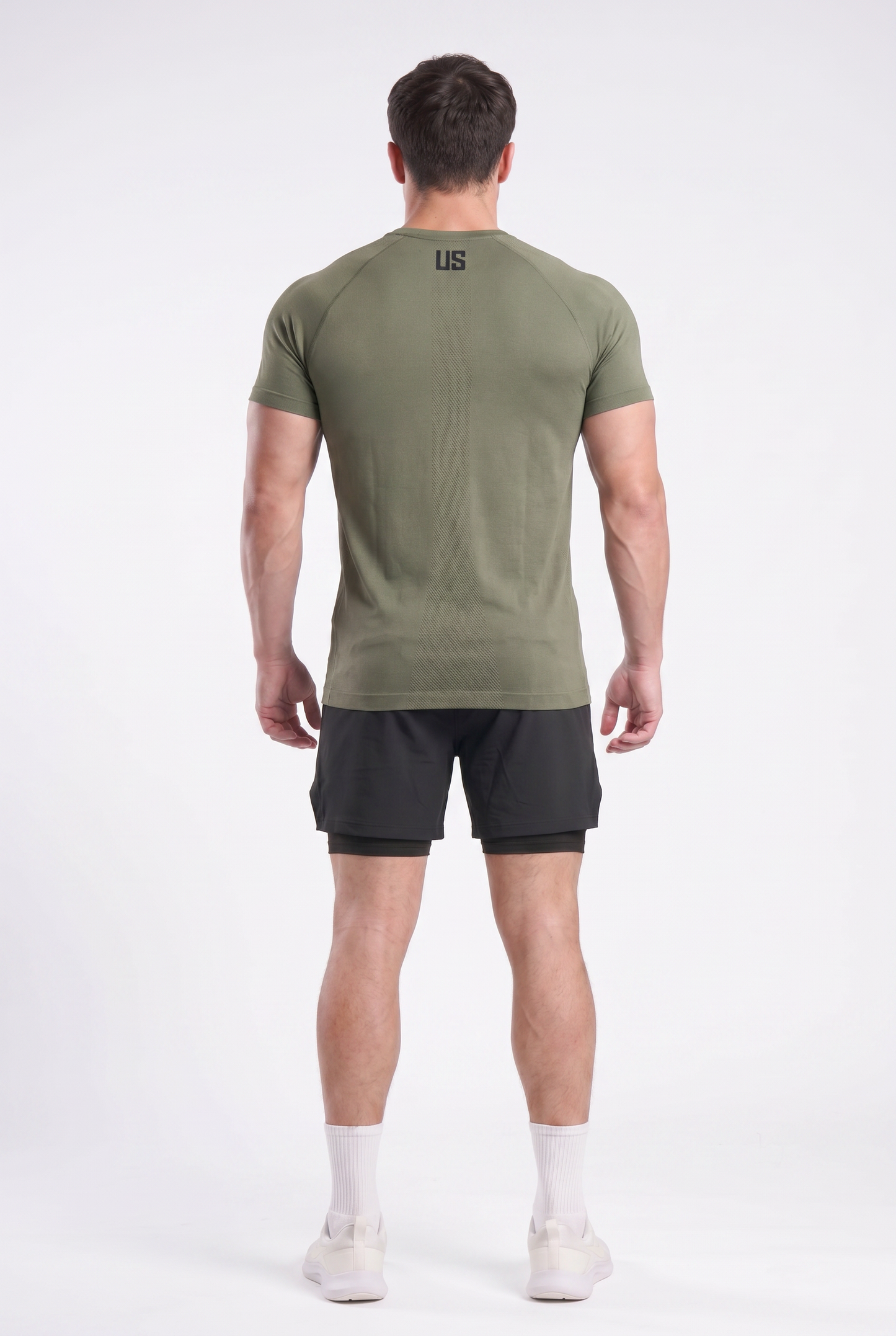 T-shirt bezszwowy techniczny PRO force green Colorado