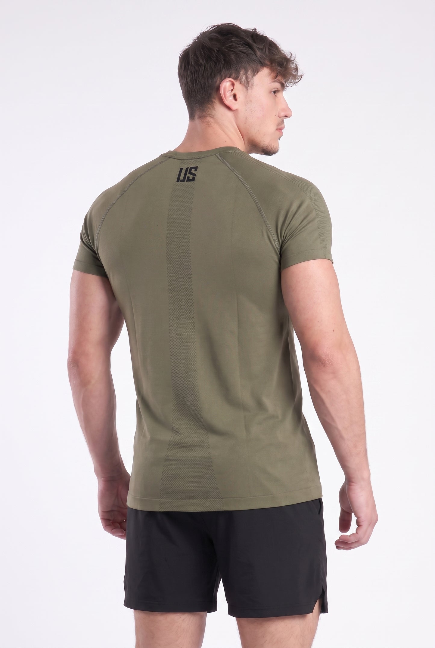 T-shirt bezszwowy techniczny PRO force green Colorado III