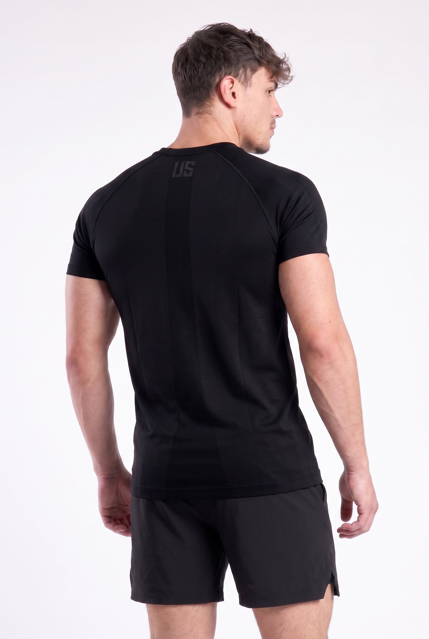 T-shirt bezszwowy techniczny PRO czarny Colorado III