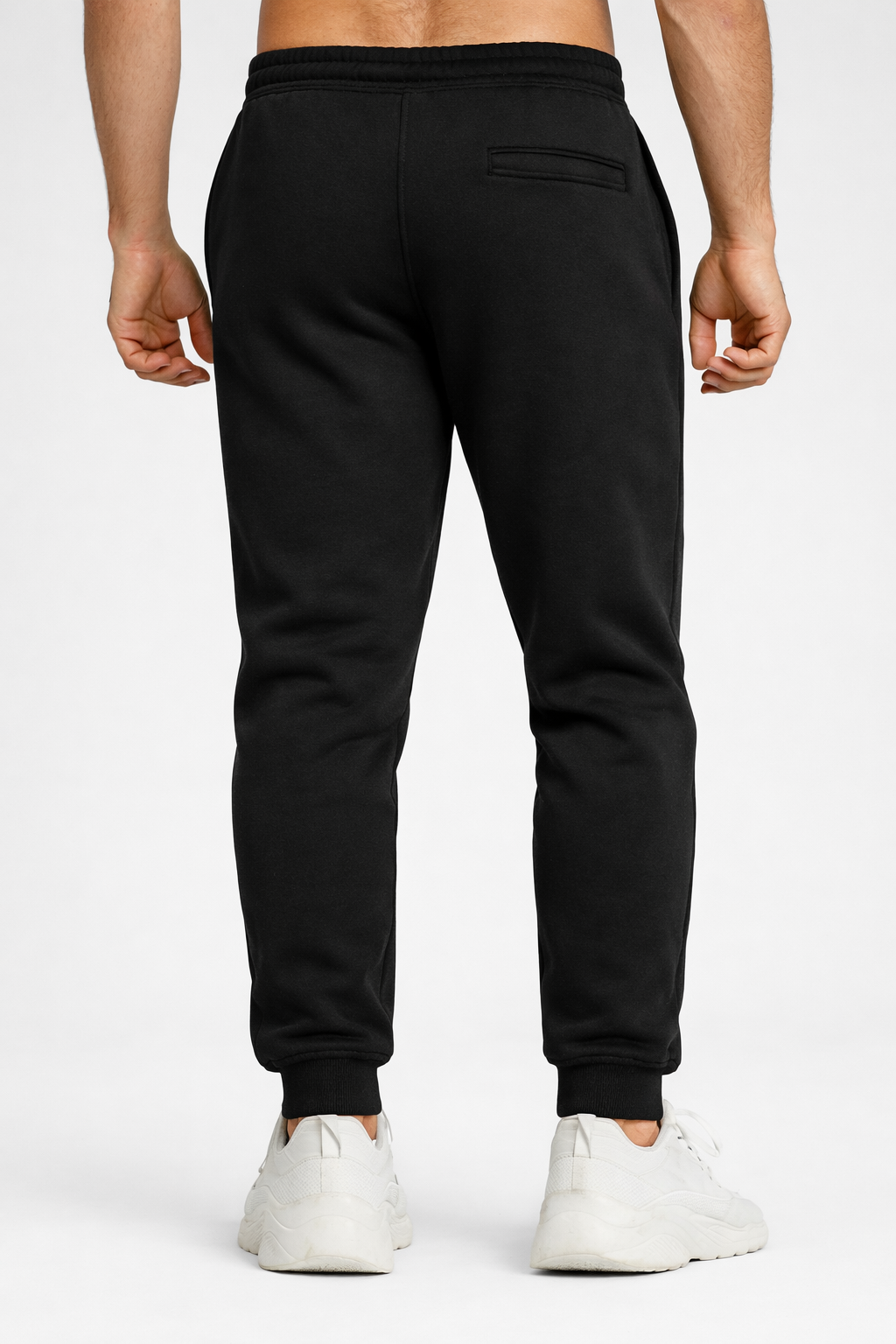 Spodnie dresowe joggery męskie czarne Zion SOFT PRO