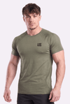T-shirt męski bezszwowy techniczny PRO force green - Colorado