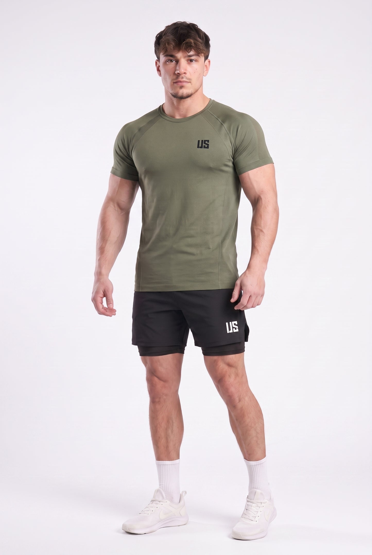 T-shirt bezszwowy techniczny PRO force green Colorado