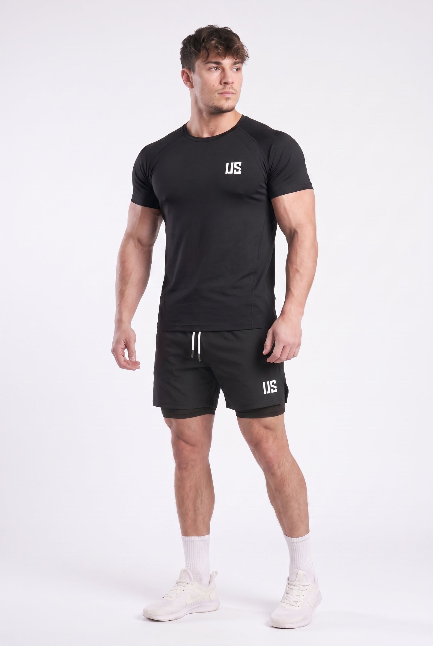 T-shirt bezszwowy techniczny czarny Colorado