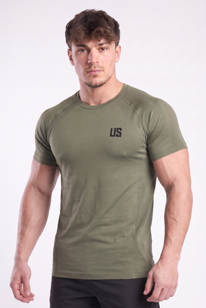 T-shirt bezszwowy techniczny PRO force green Colorado