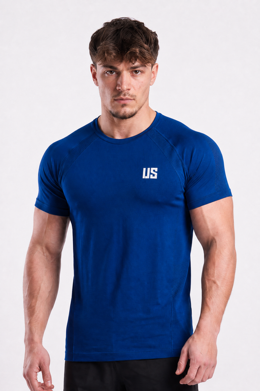 T-shirt bezszwowy techniczny PRO navy Colorado