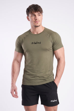 T-shirt bezszwowy techniczny PRO force green Colorado III