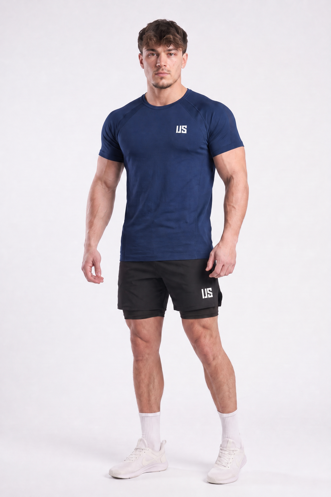T-shirt bezszwowy techniczny PRO navy Colorado