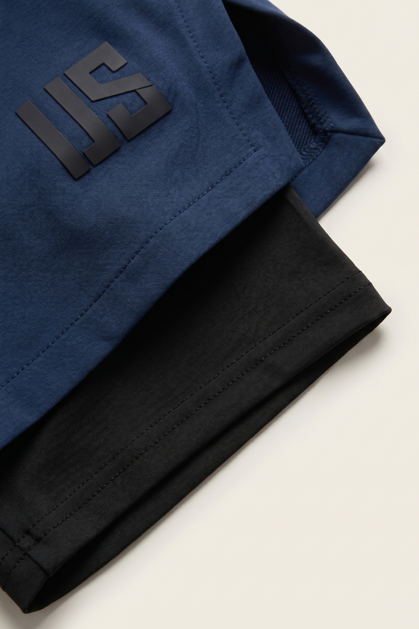 Spodenki bawełniane PRO 2w1 granatowe Camp Maison