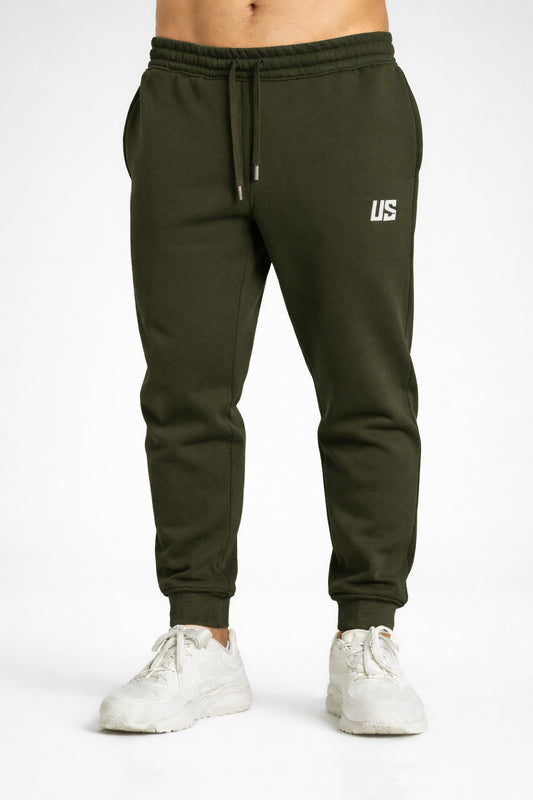 Spodnie dresowe joggery męskie khaki Zion SOFT PRO